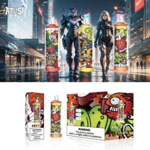 100% Original ATVS 13K Puffs 15ml Oil Capacity 5% Nicotine Wholesale 1