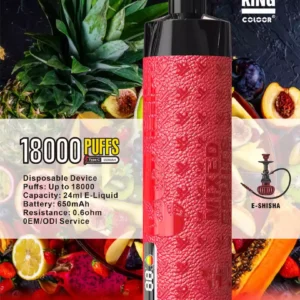 Widely Loved Bang King Shisha 18000 Puffs Disposable Vape Pen Low Nicotine Bulk Buy 3