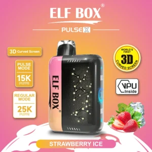 High Quality Elf Box Pusle X 25000 Puffs 0% 2% 3% 5% Nicotine Disposable Vape Pen Original Factory Bulk Buy Wholesale 1