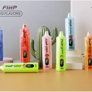 FIHP Shisha Hookah 15000 Puffs Disposable Vape Low Nicotine 22ml E-Liquid Wholesale